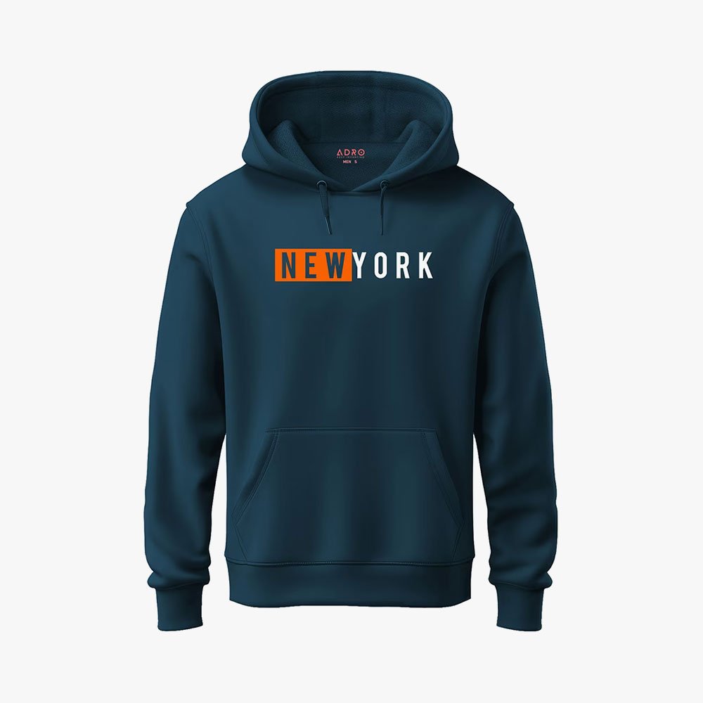 ADRO Men Print Regular Fit Hoodie For Men - Image 9